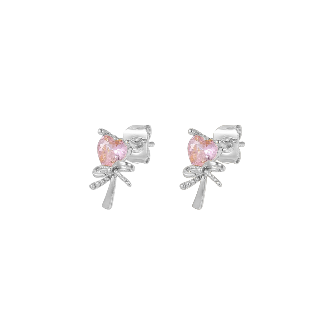 Magic heart studs