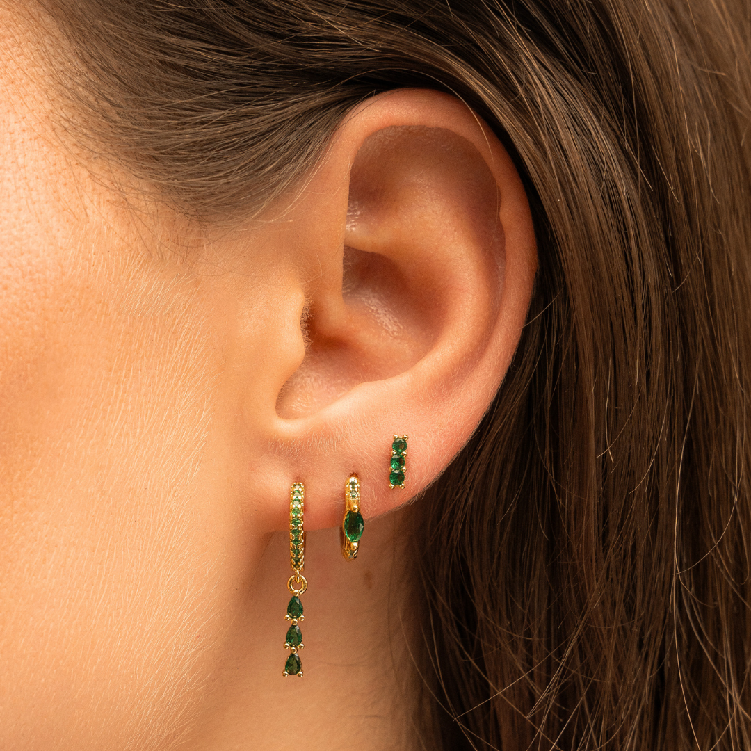 Marisol green earrings