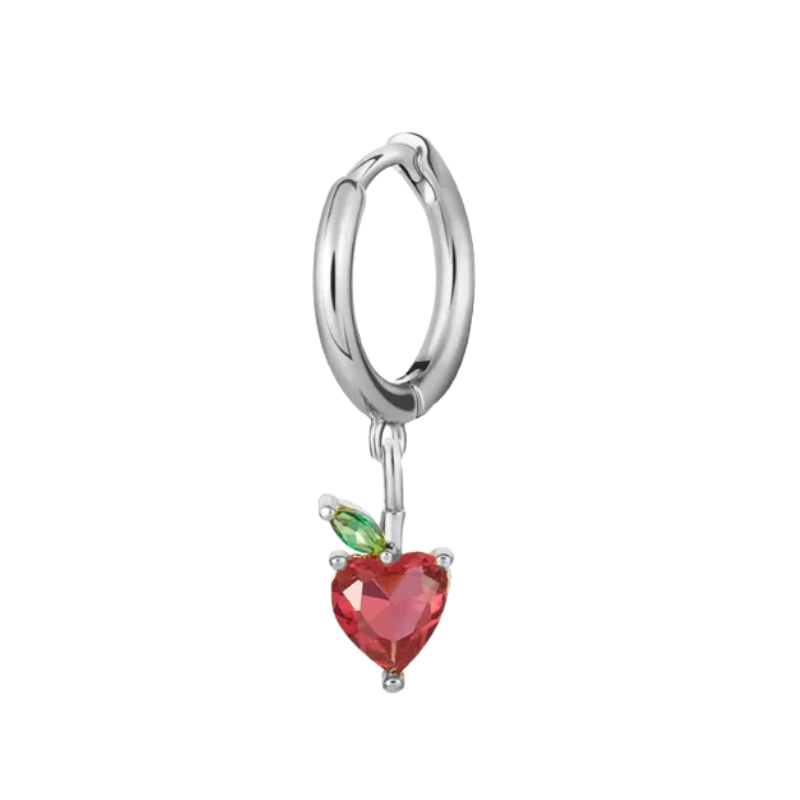 Earring apple blossom