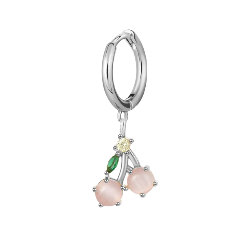 Earring sweet cherry pink