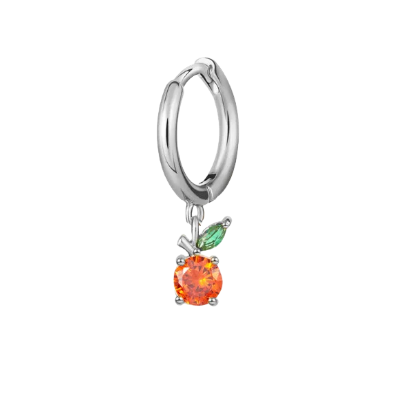 Earring sunny orange