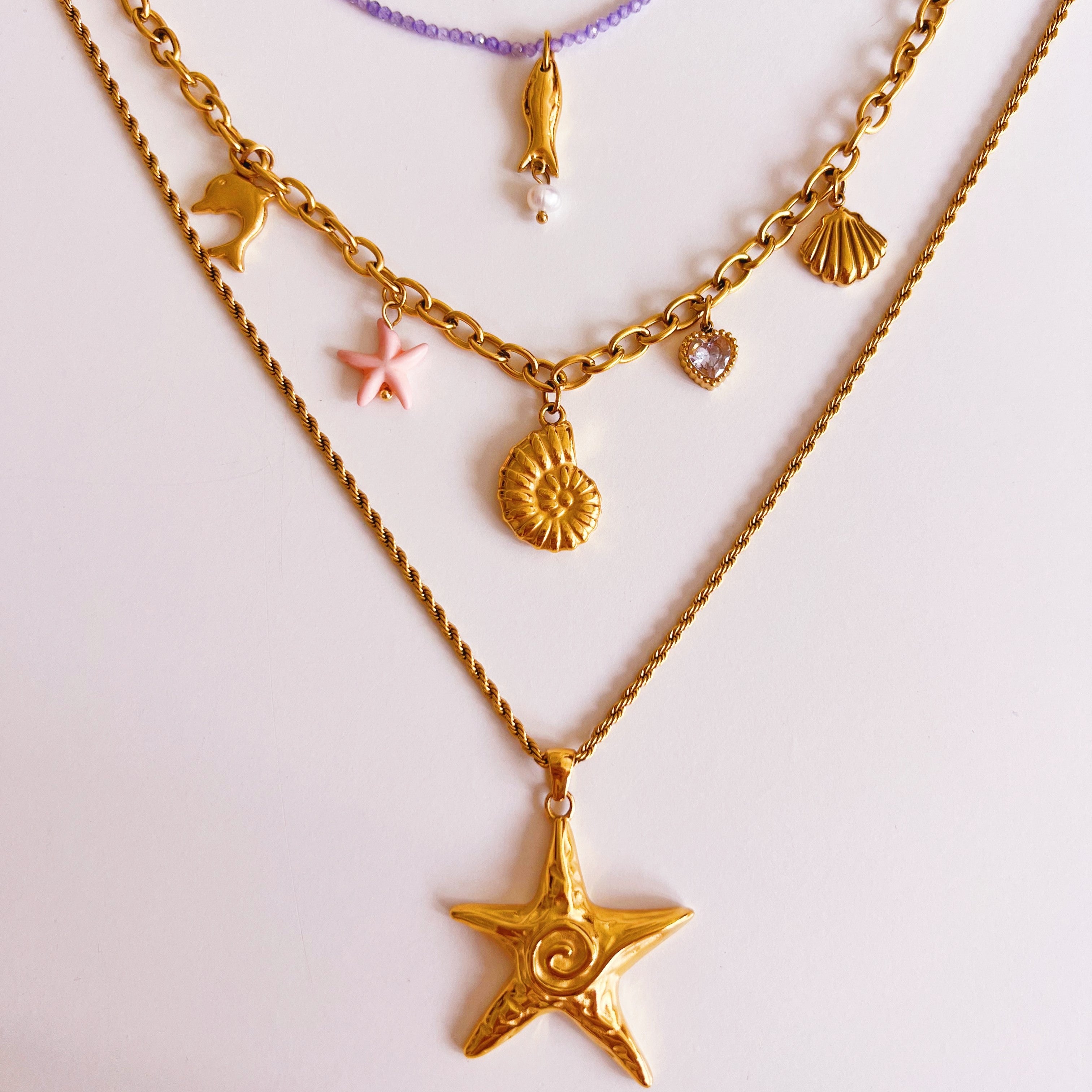 Ketting beach charms