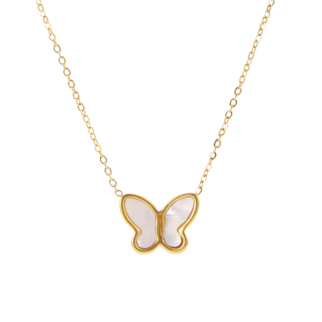 Necklace beautiful butterfly