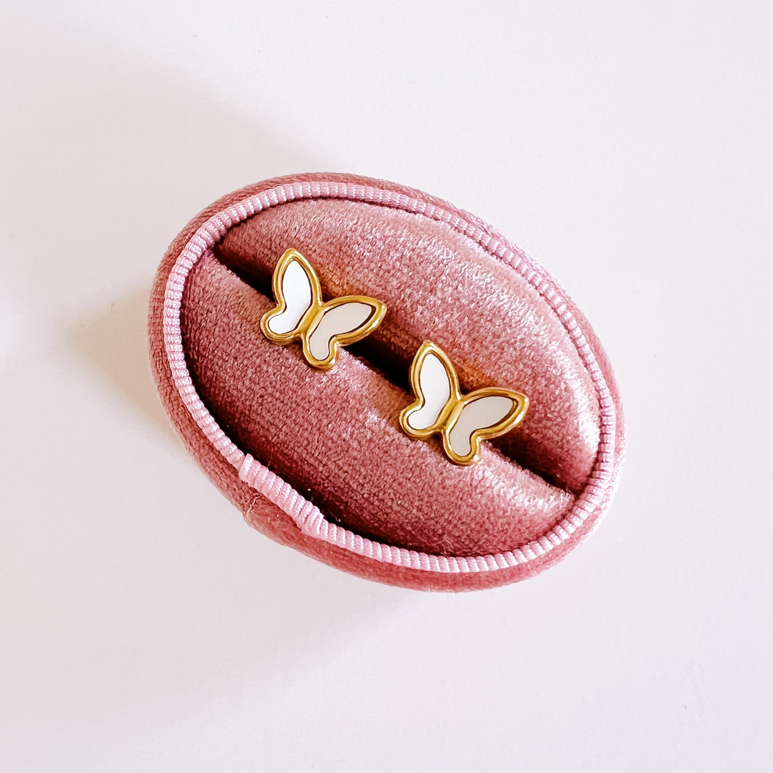 Beautiful butterfly studs