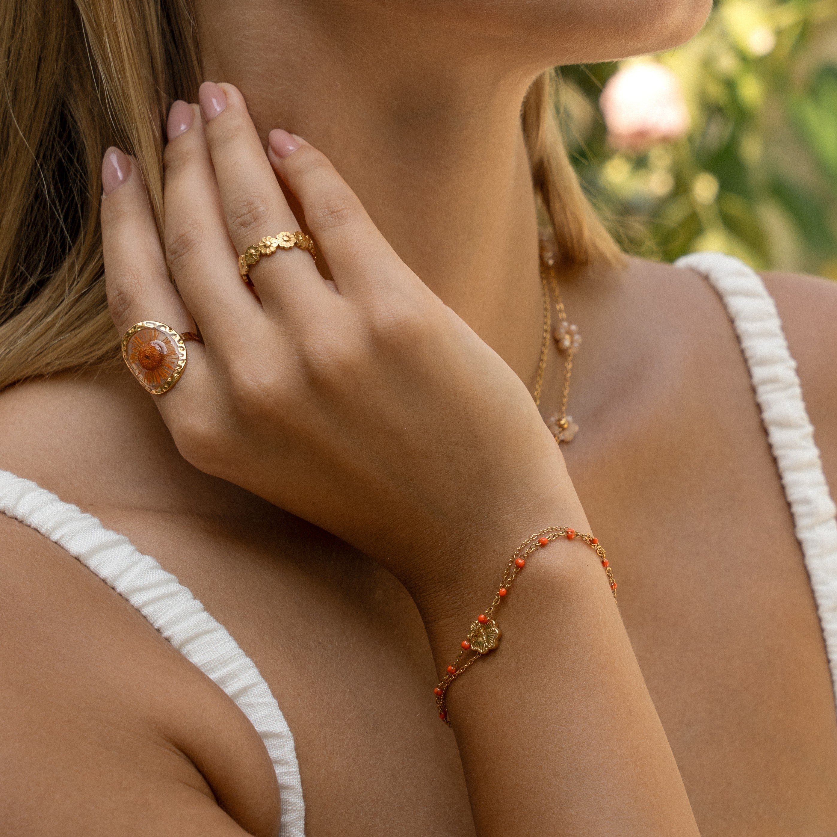 Bracelet chloe orange