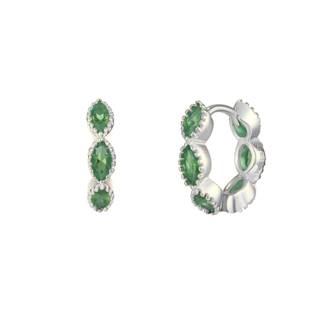 Brisa hoops green