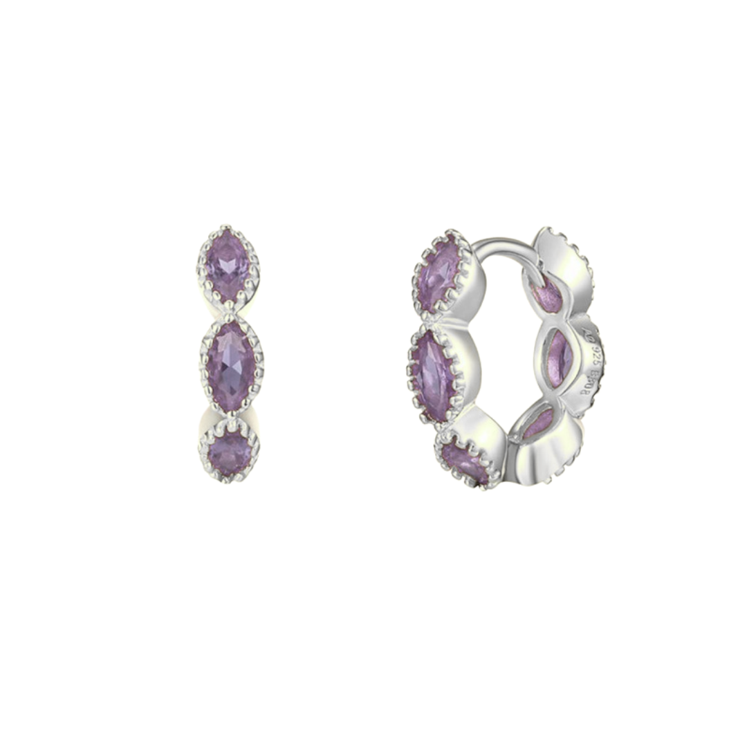 Brisa hoops purple