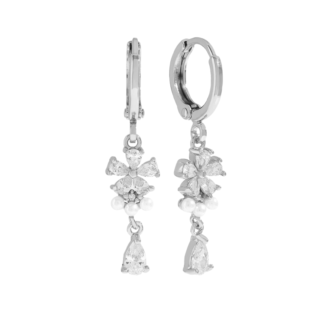 Julieta earrings white
