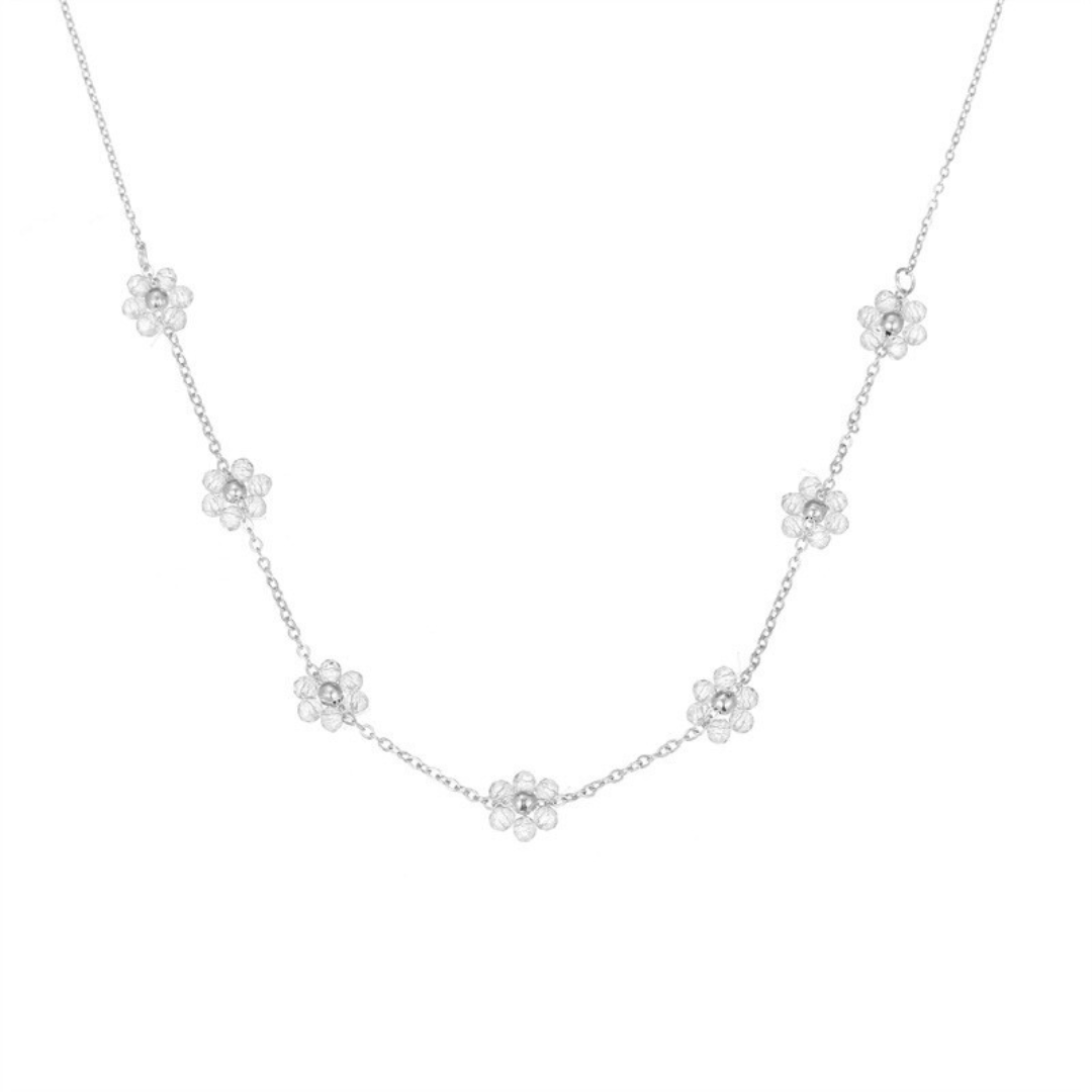 Necklace la fiore purple