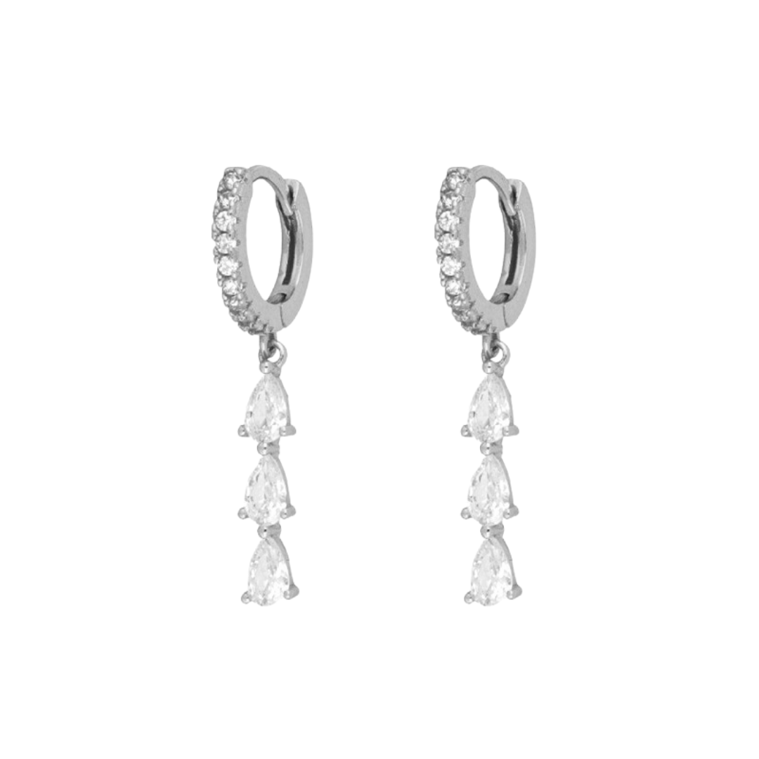 Marisol earrings white