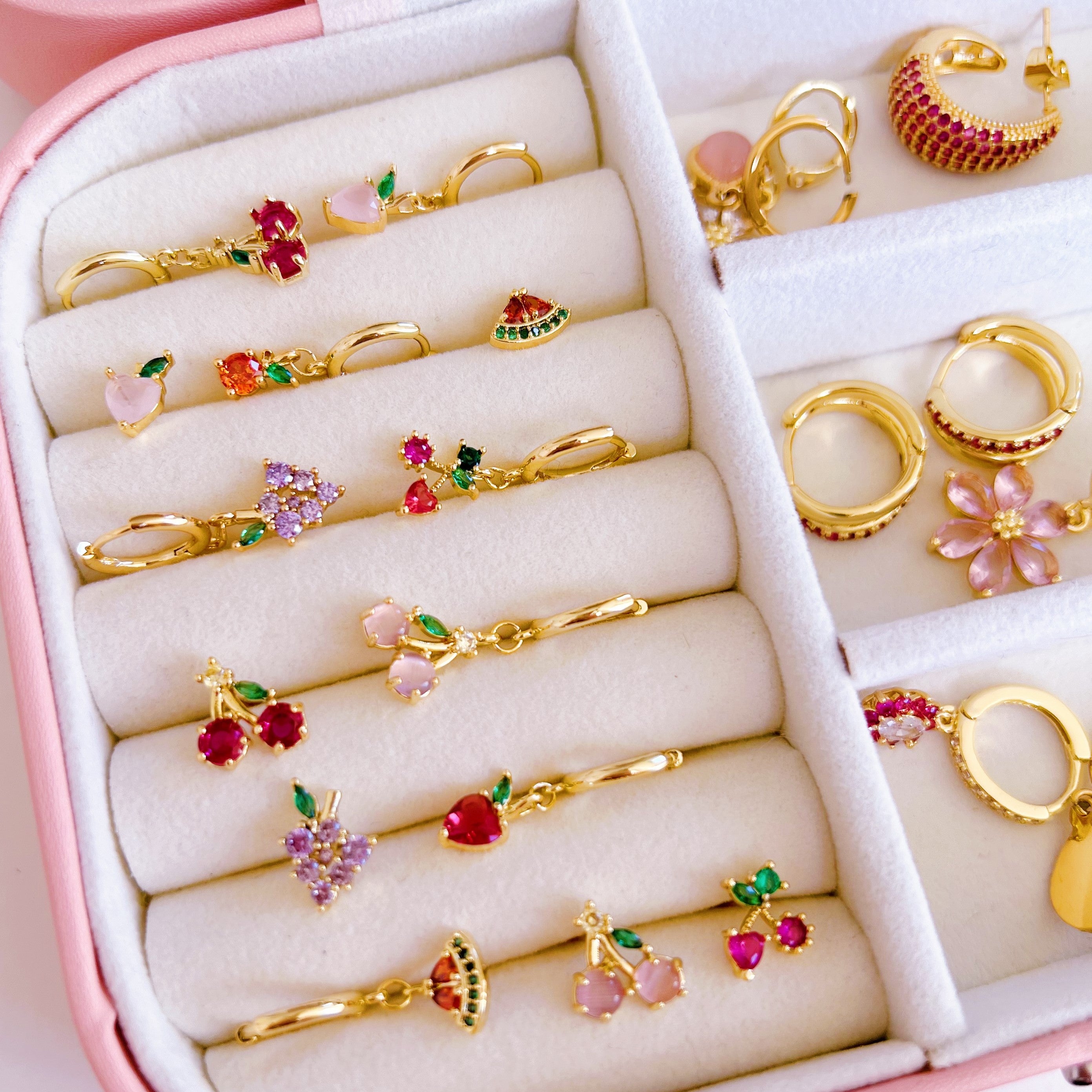 Earring peach perfection