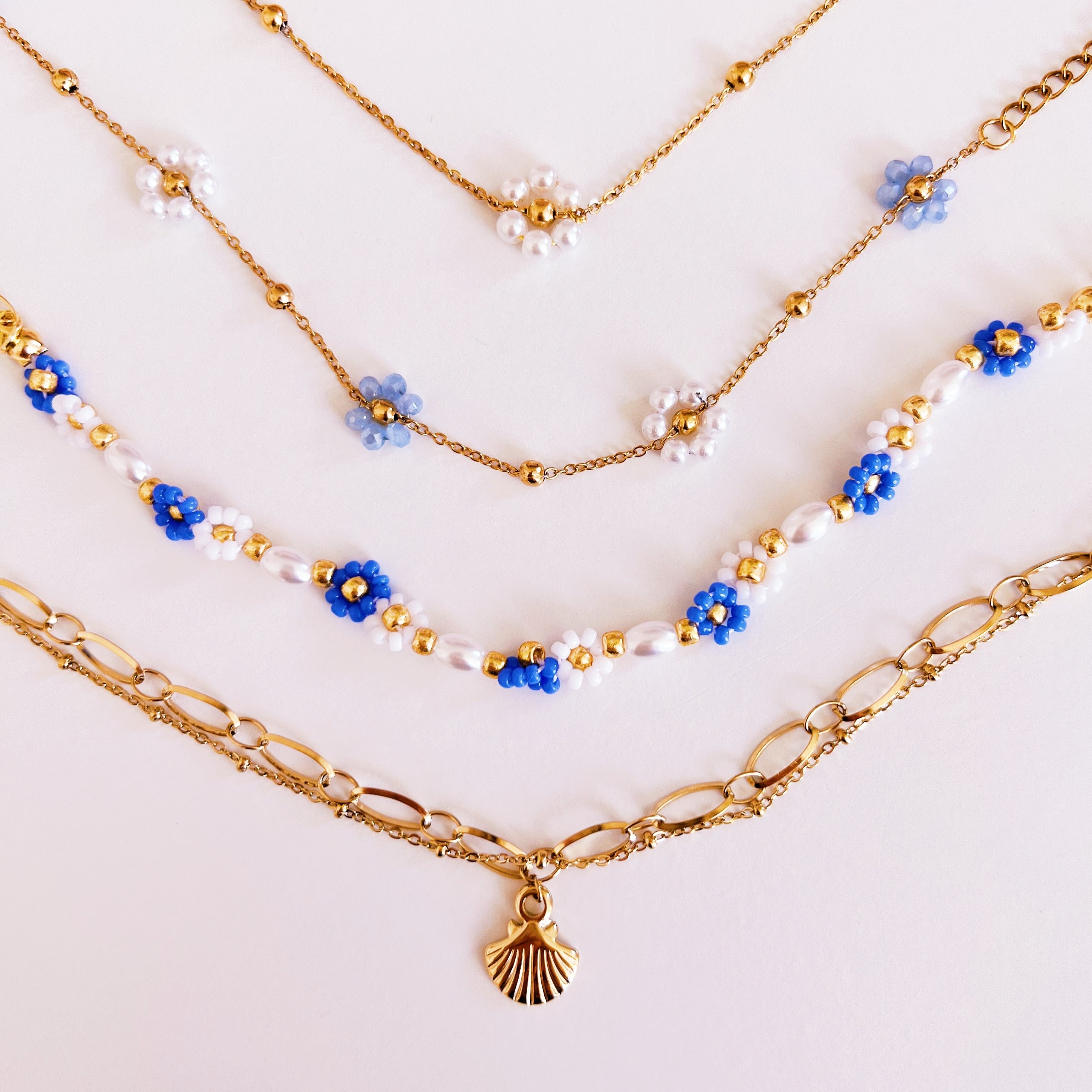 Armband pearl flower