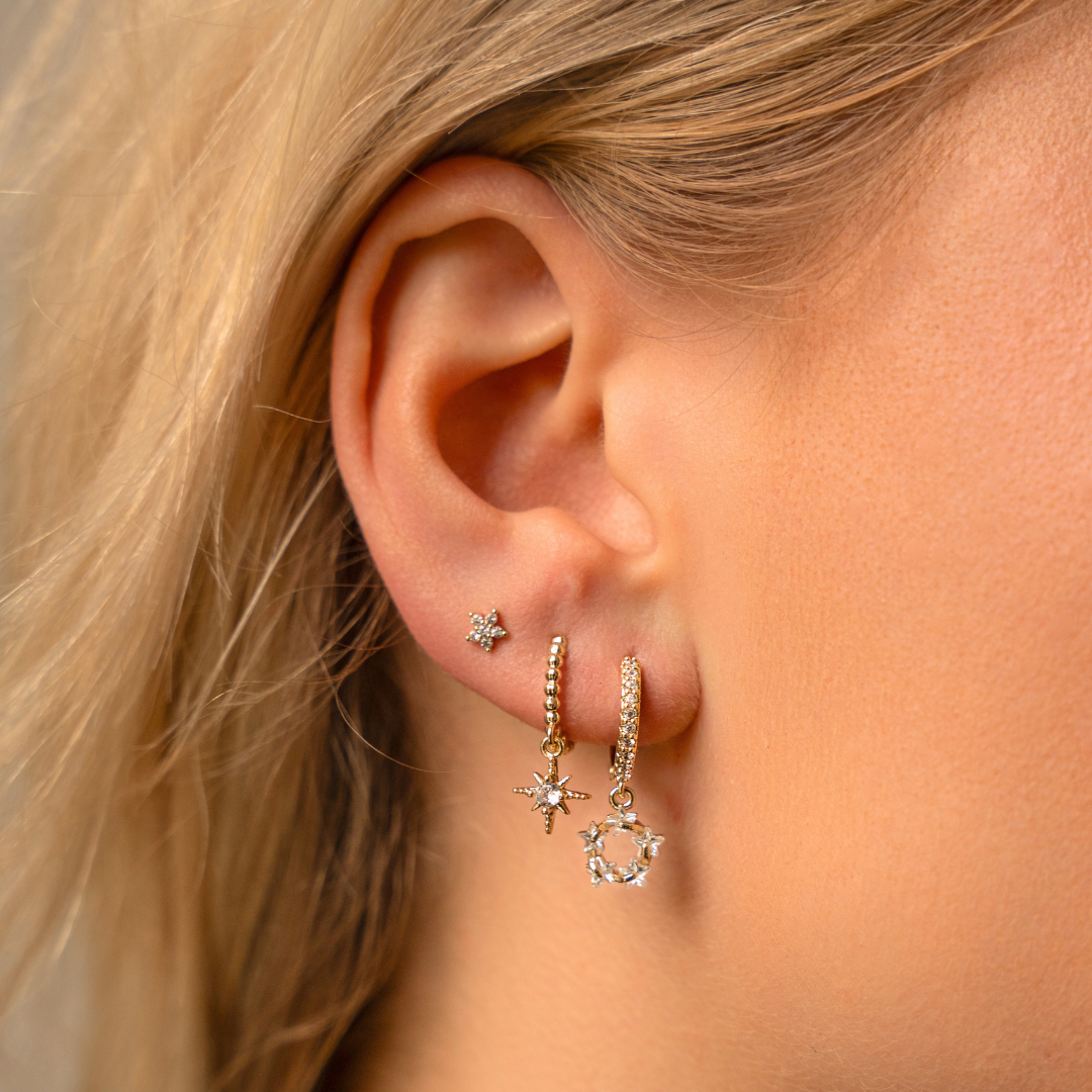 Earring shining star