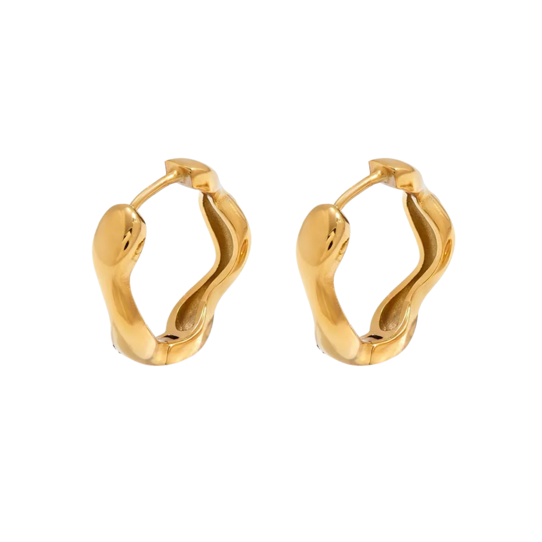 Wavy hoops