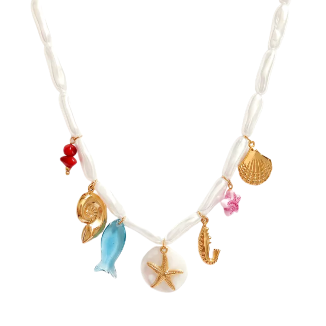 Ketting summer pearls