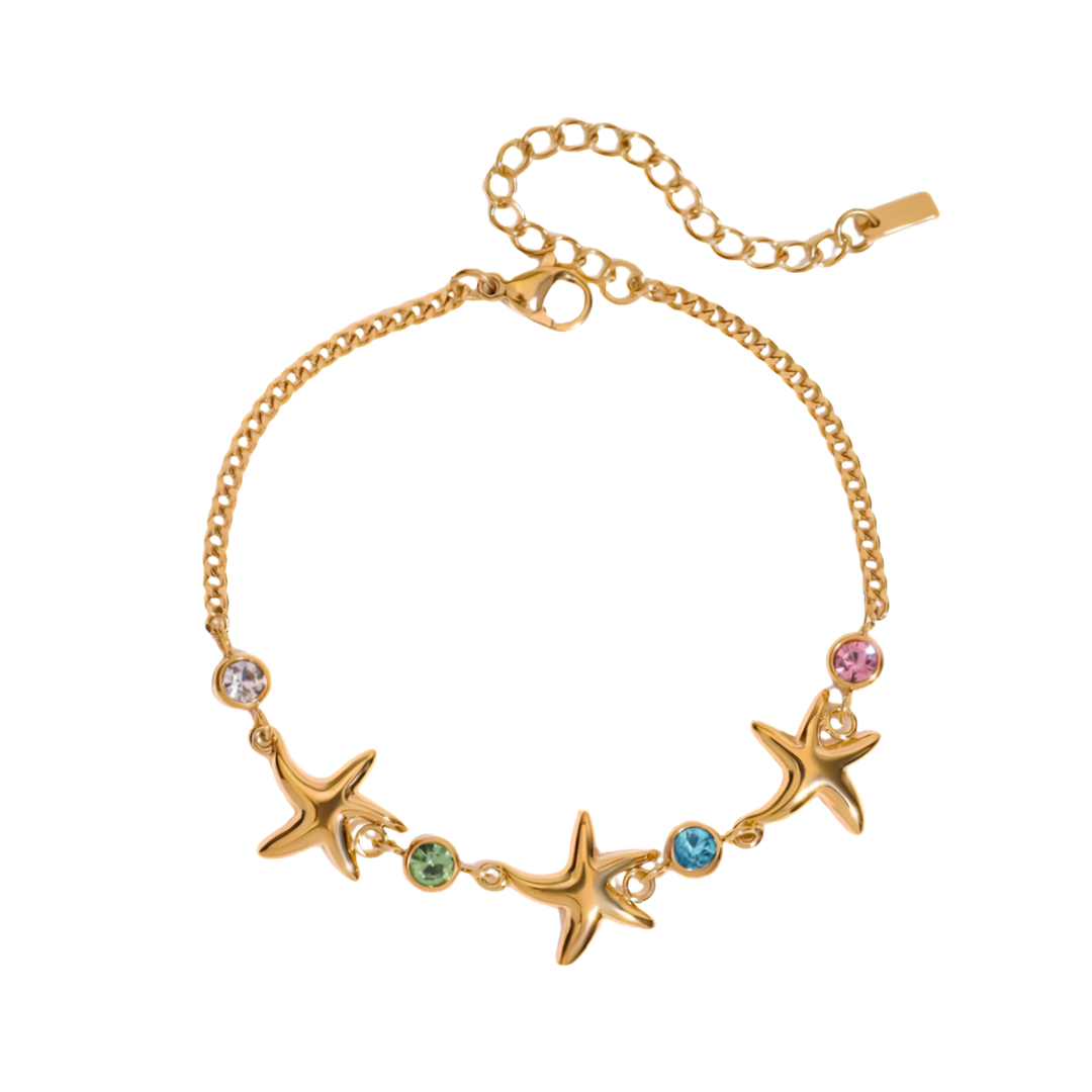 Armband starfish treasure