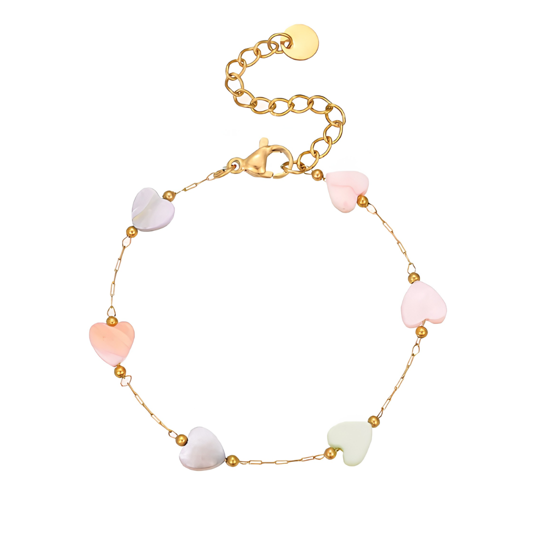 Armband pastel hearts
