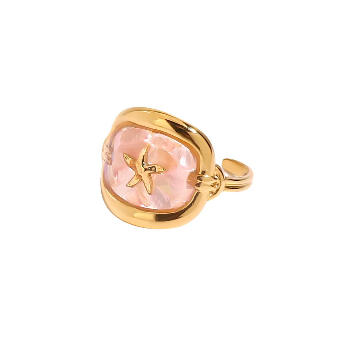 Ring pink starfish