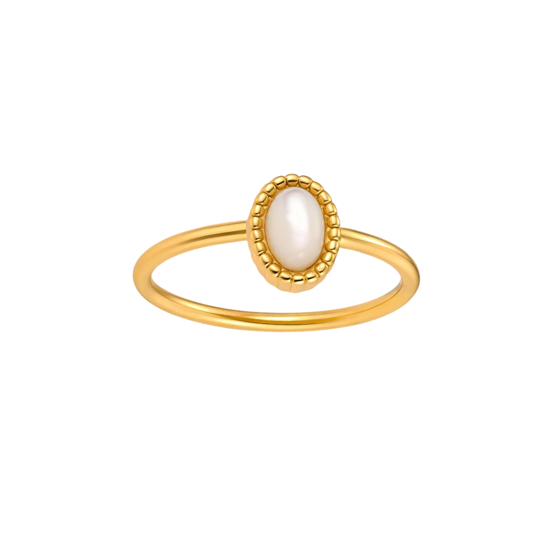 Ring pearl glow