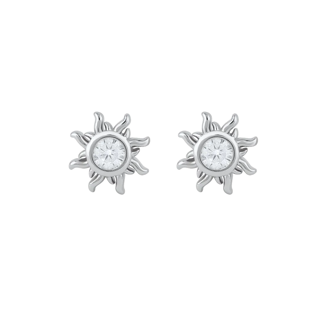 Shining sun studs