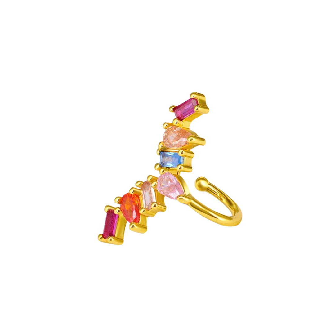 Earcuff rainbow
