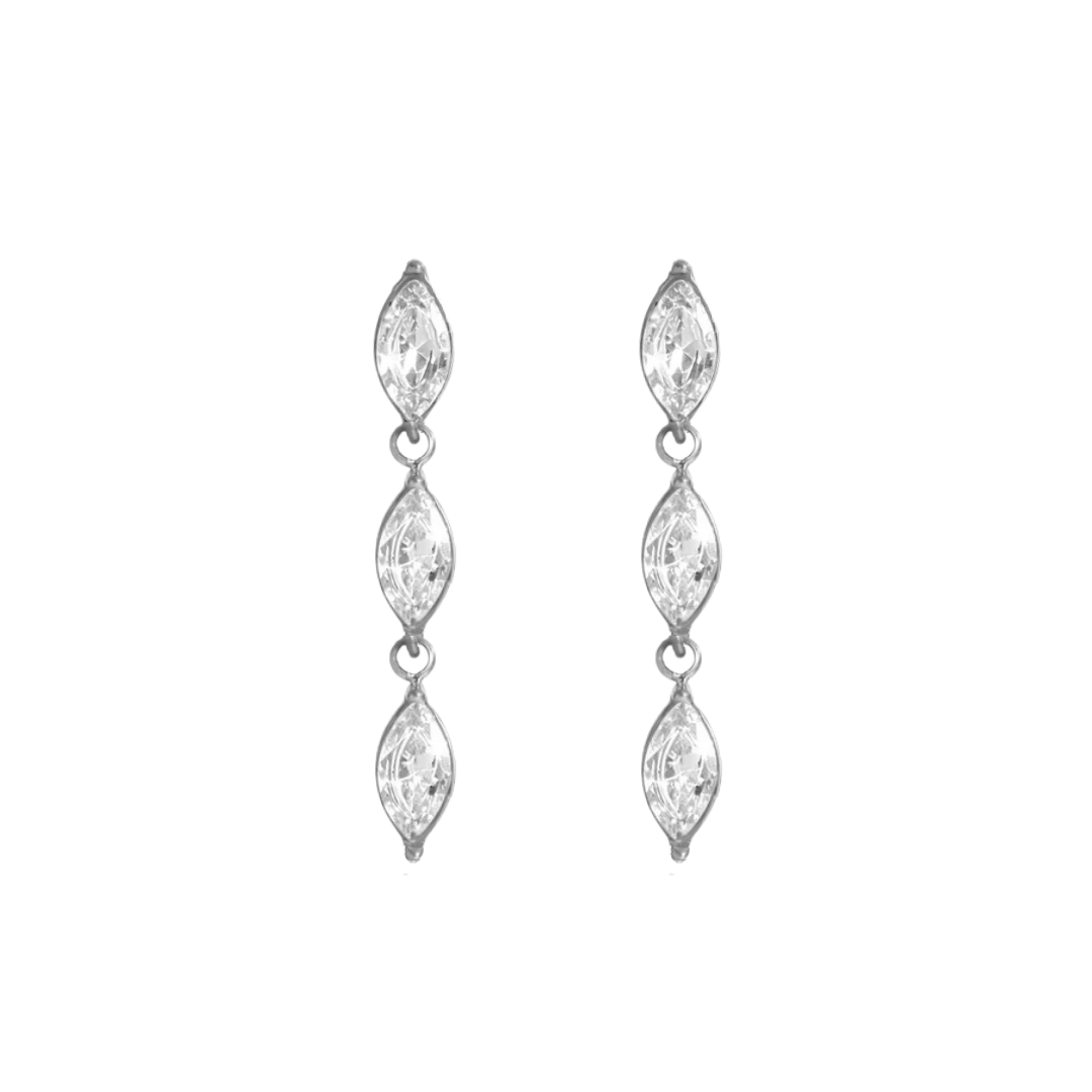 Earrings jenna white