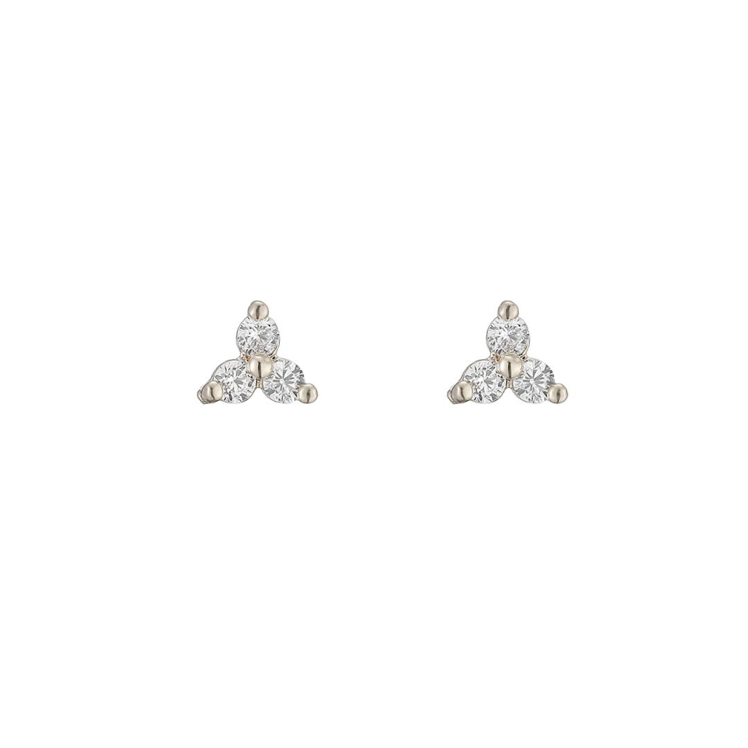 Odette studs white
