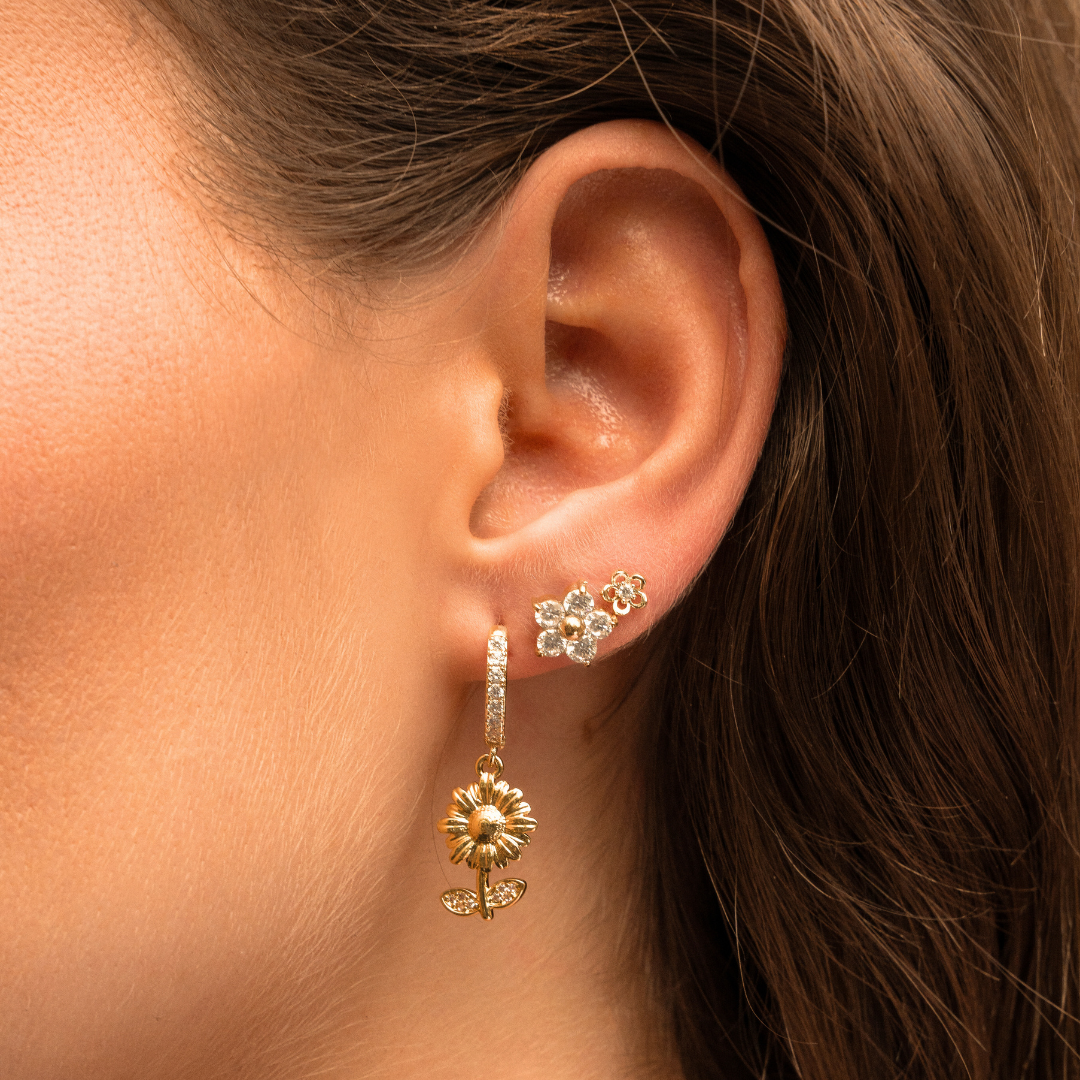 Soft flower studs