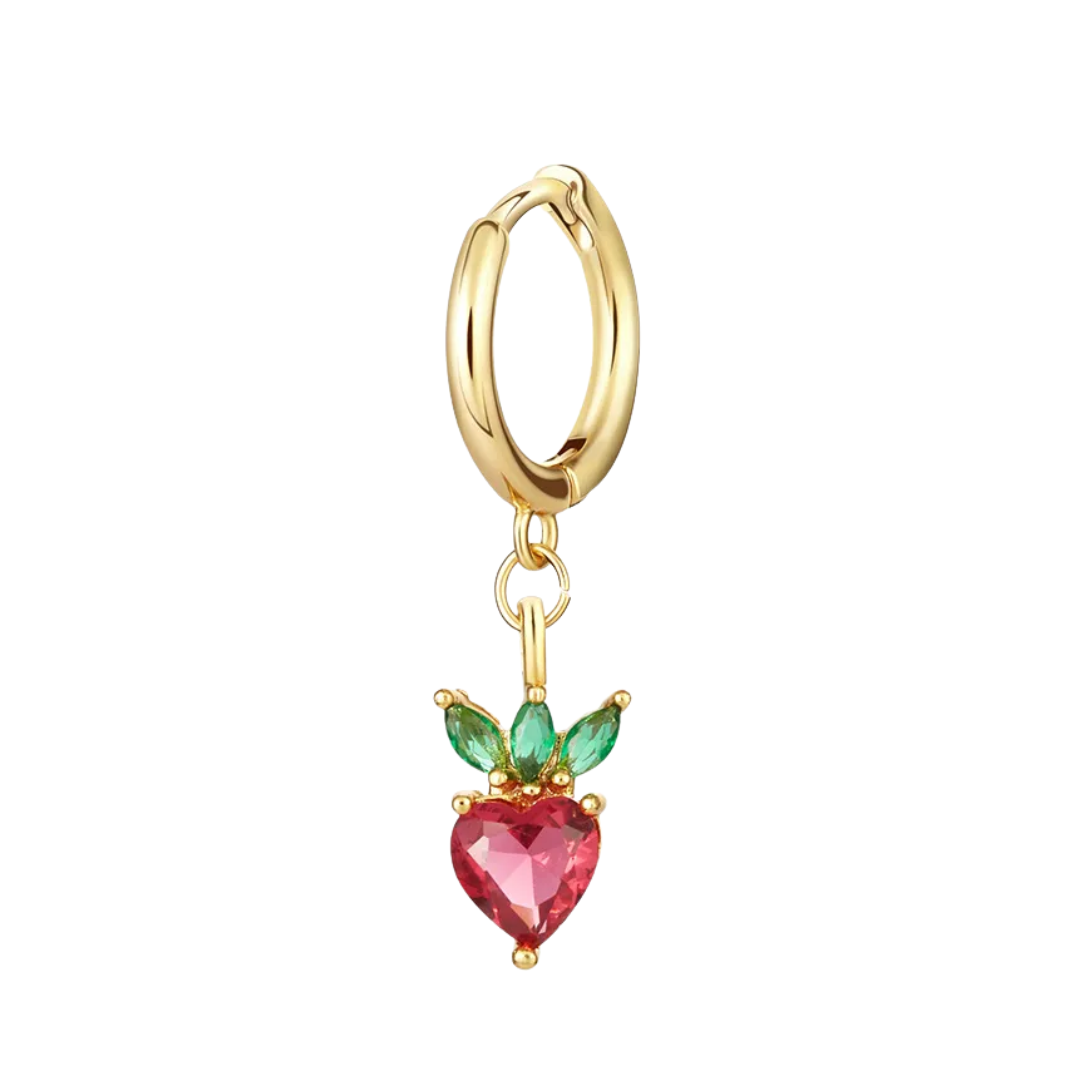 Oorbel sweet strawberry