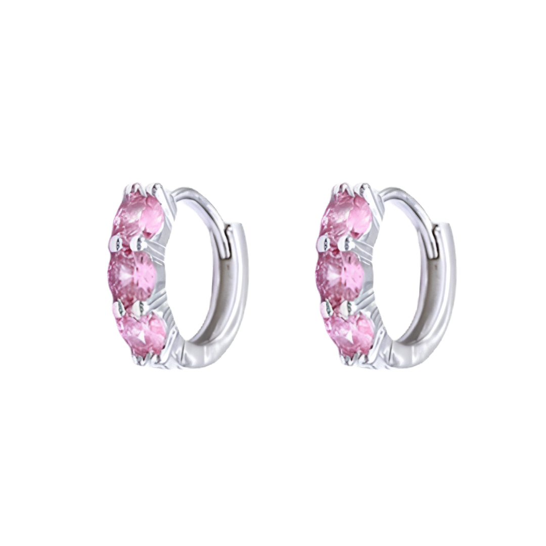 Vienna hoops roze