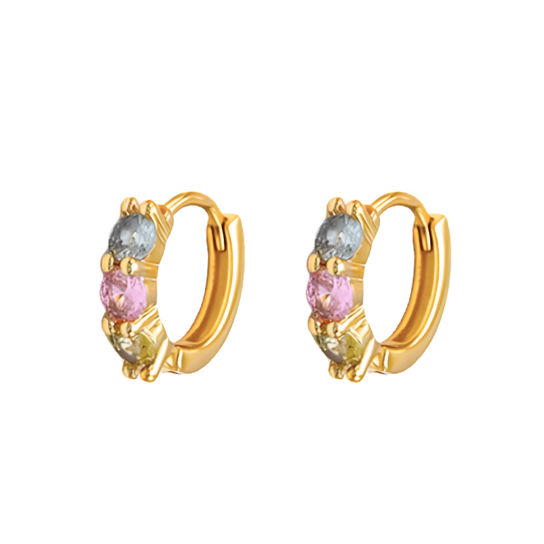 Vienna hoops multicolor