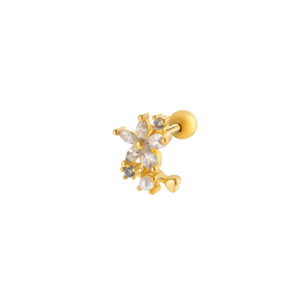 Piercing flower bouquet