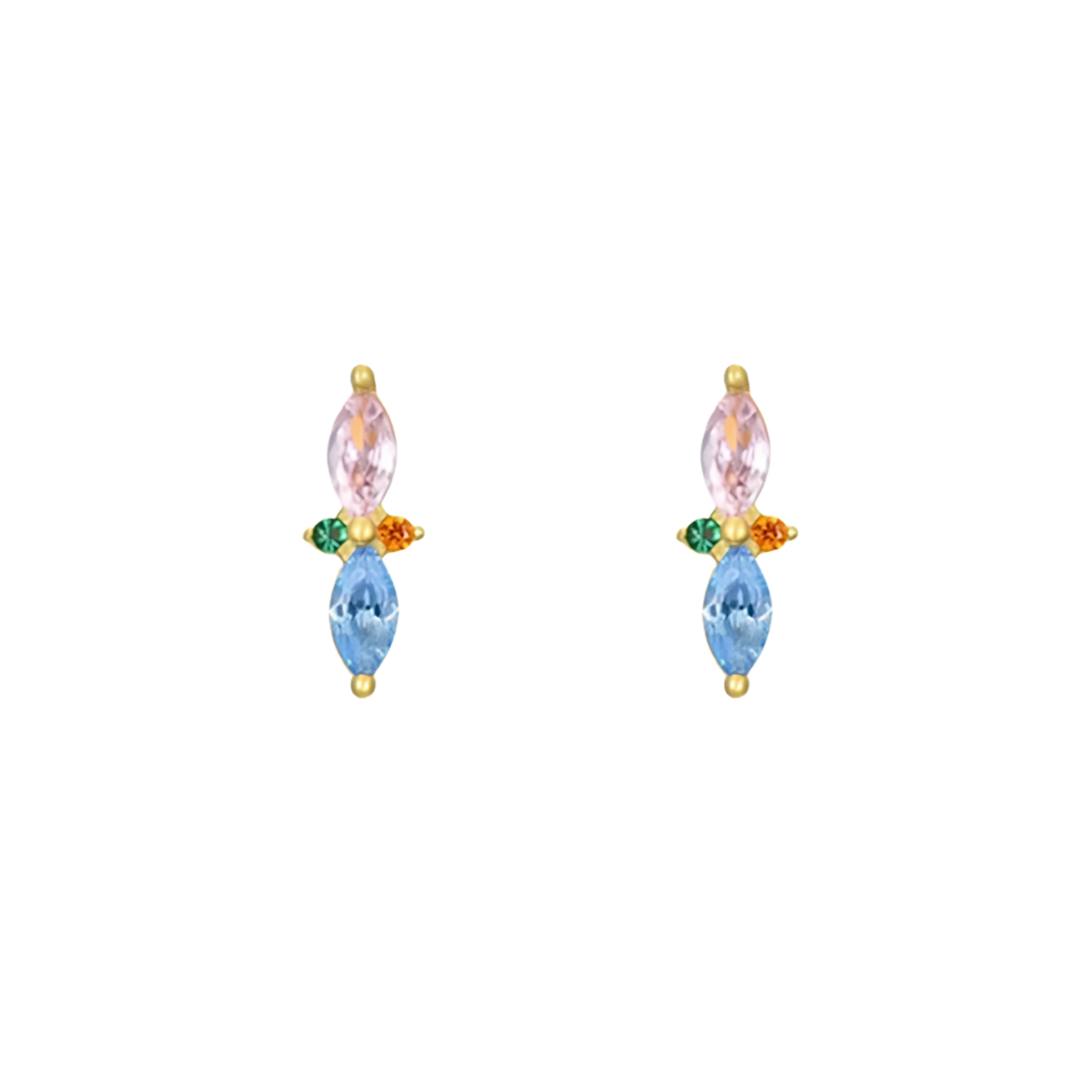 Isa studs multicolor