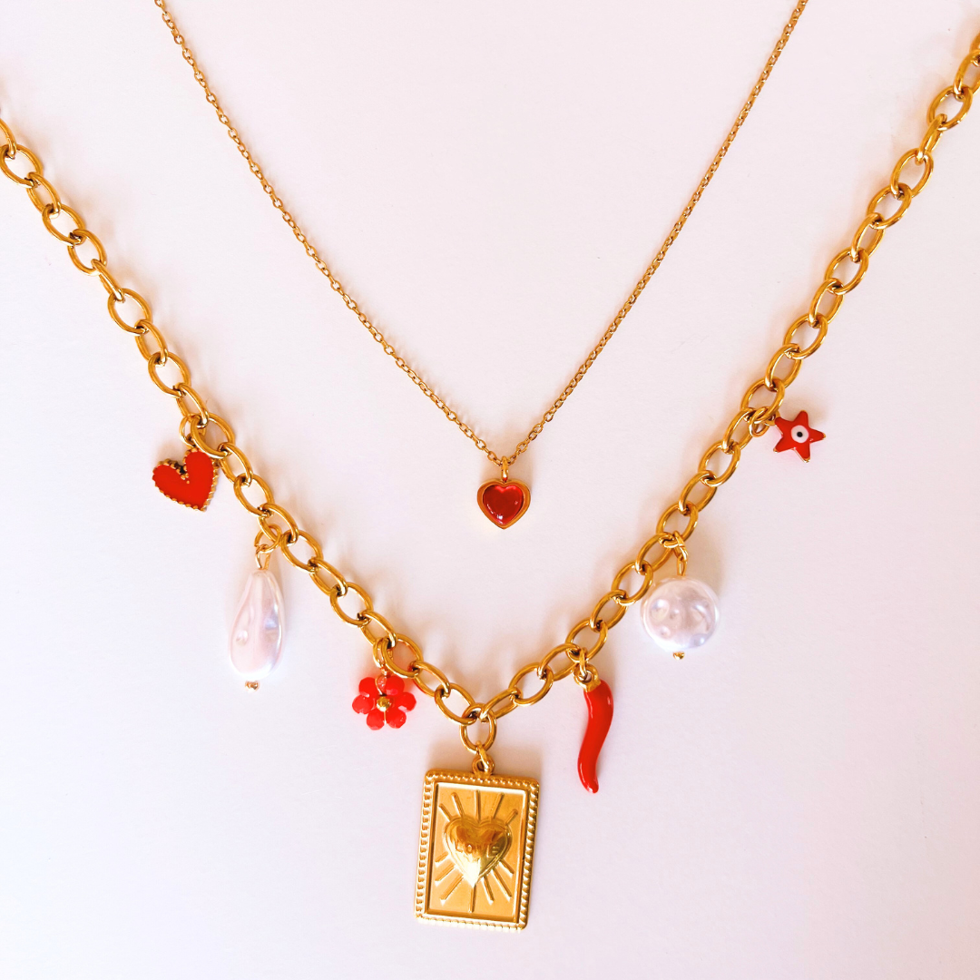Ketting heart plate