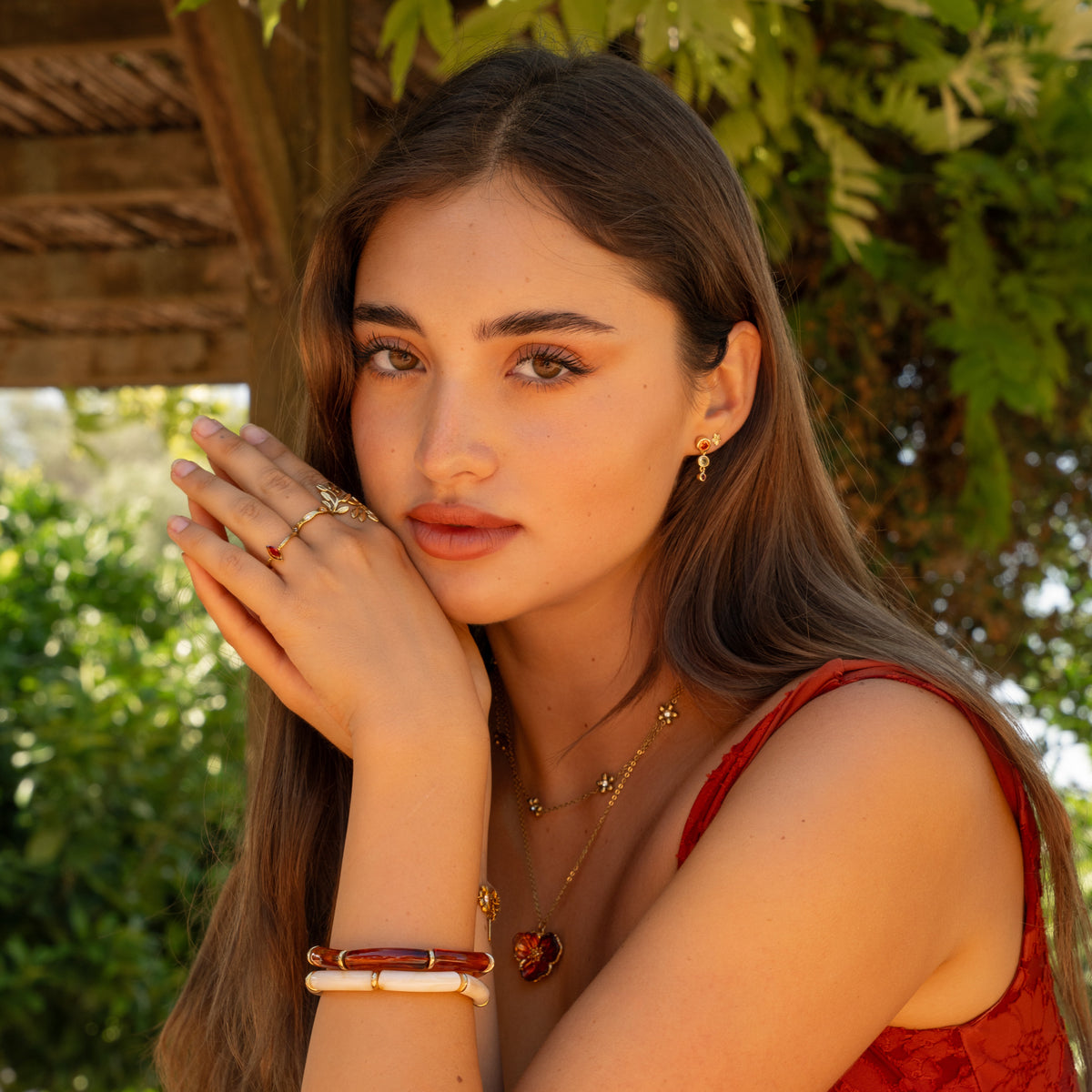 Oorbellen mona multicolor