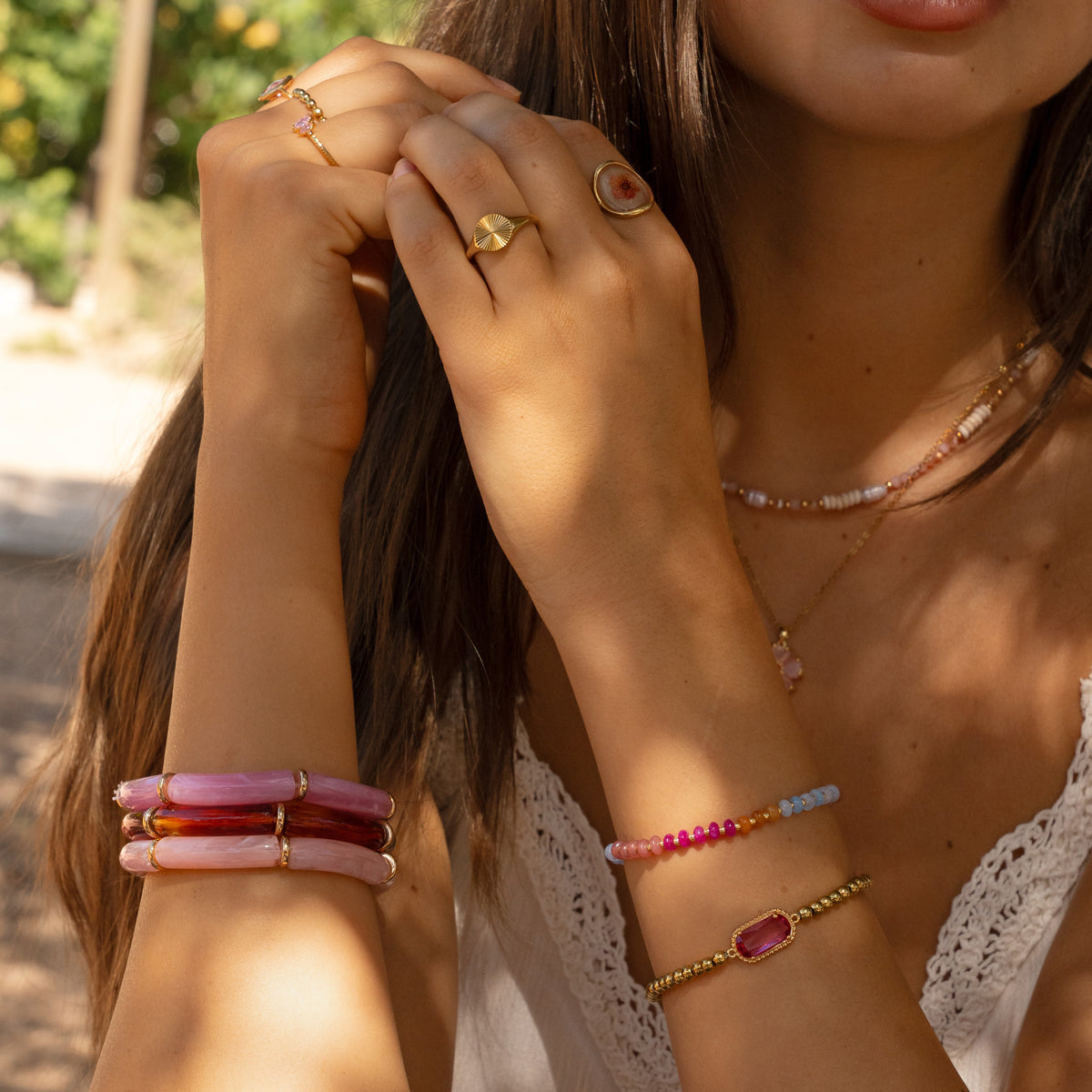 Bangle muse light pink