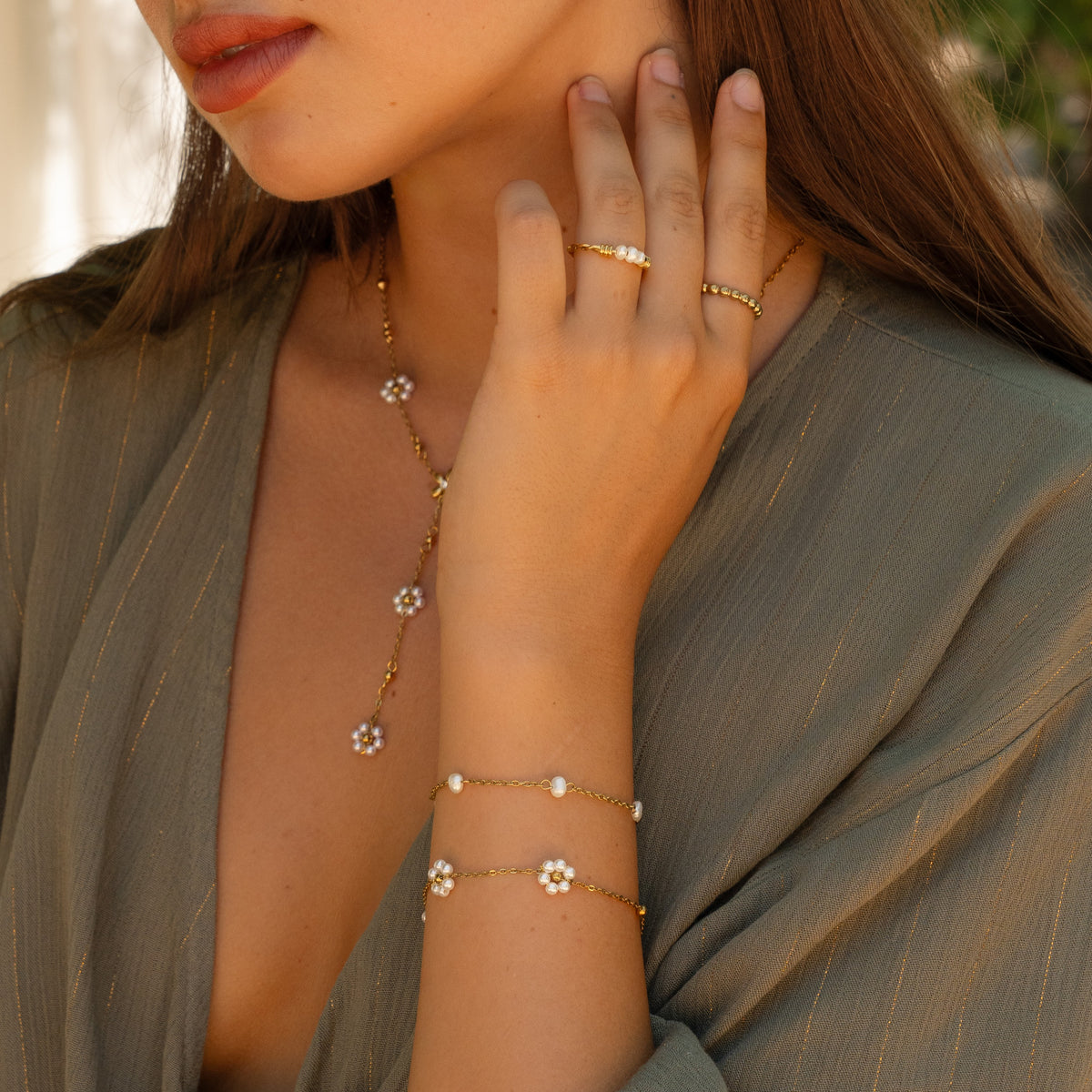 Bracelet classic pearls