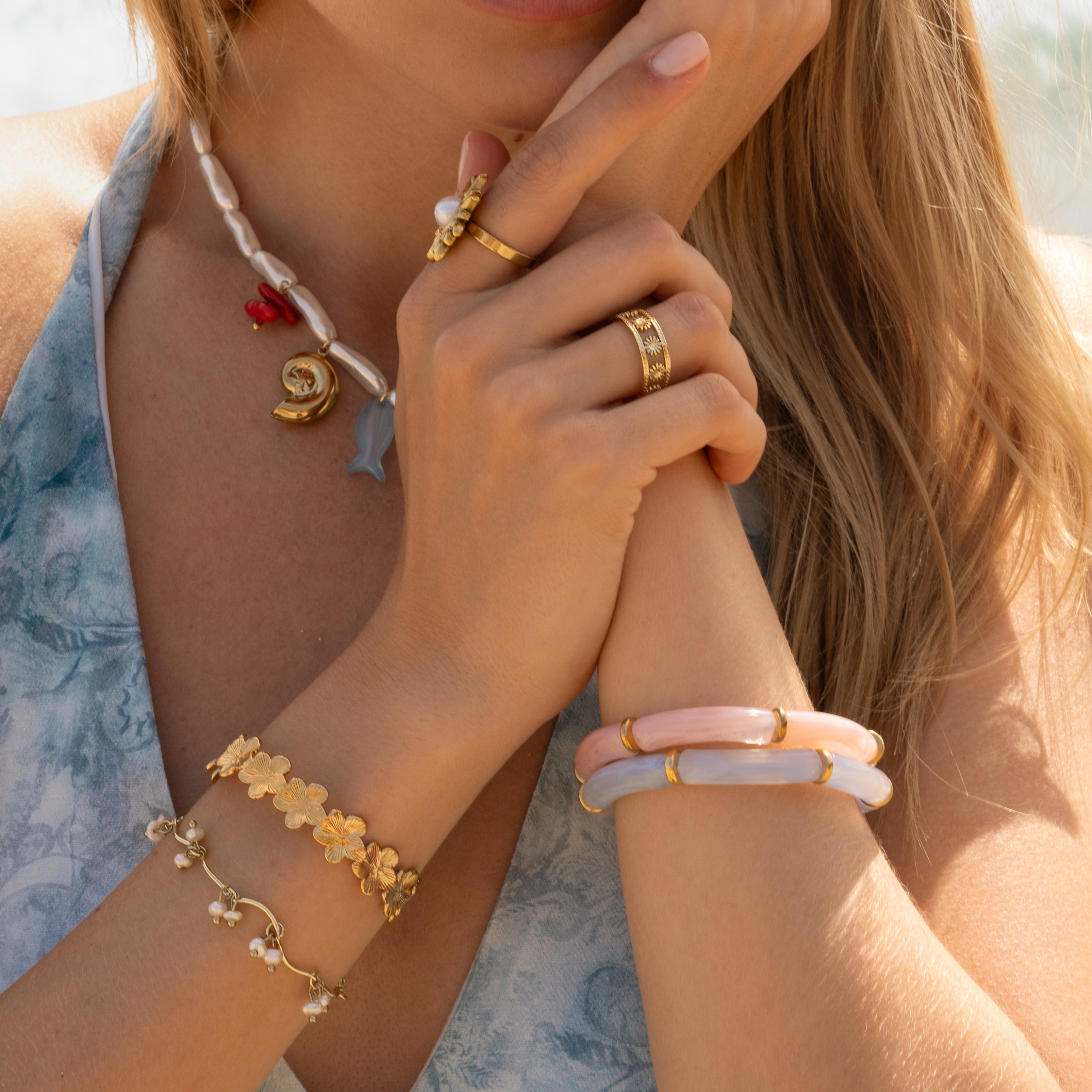 Armband dreamy pearls