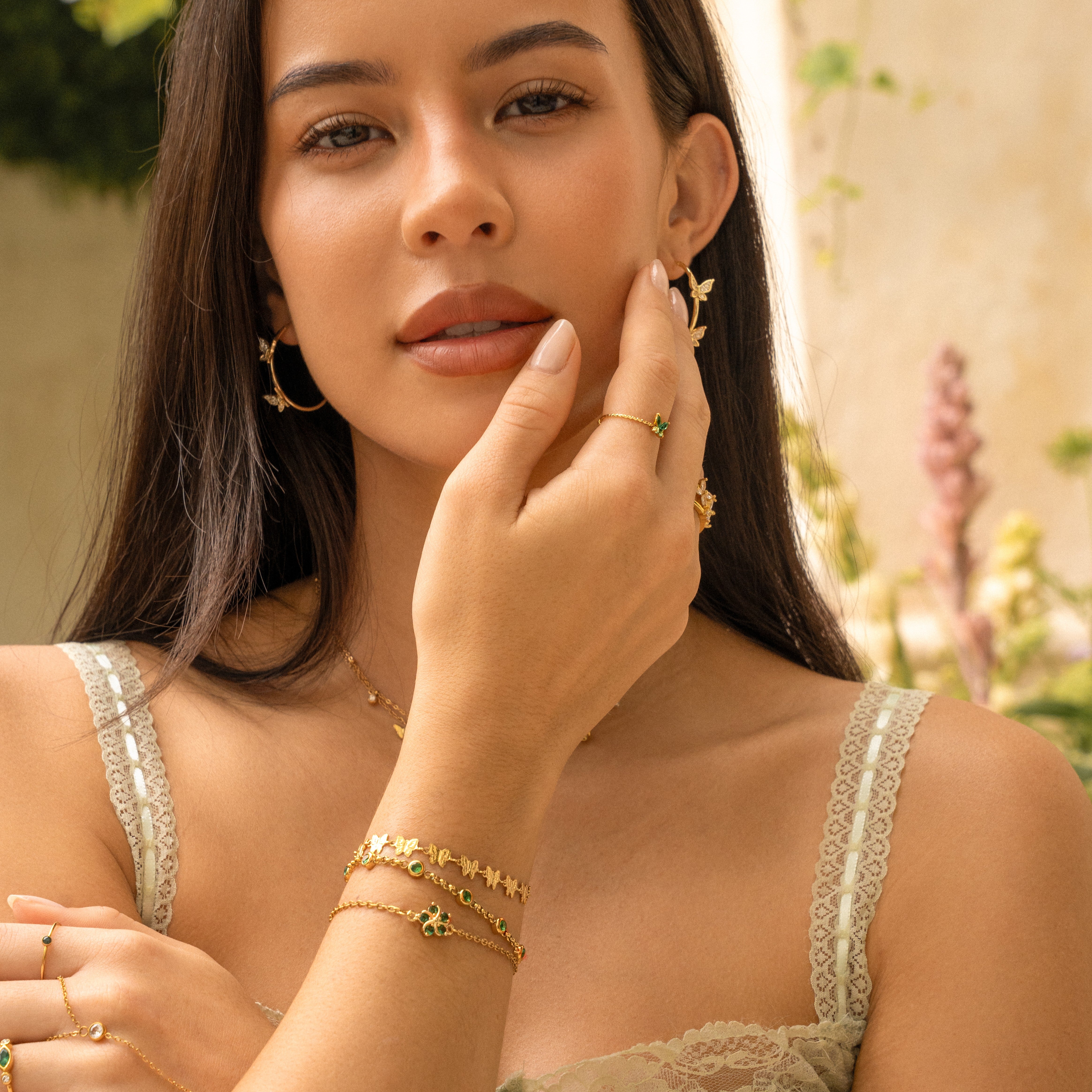 Bracelet Evelyn green