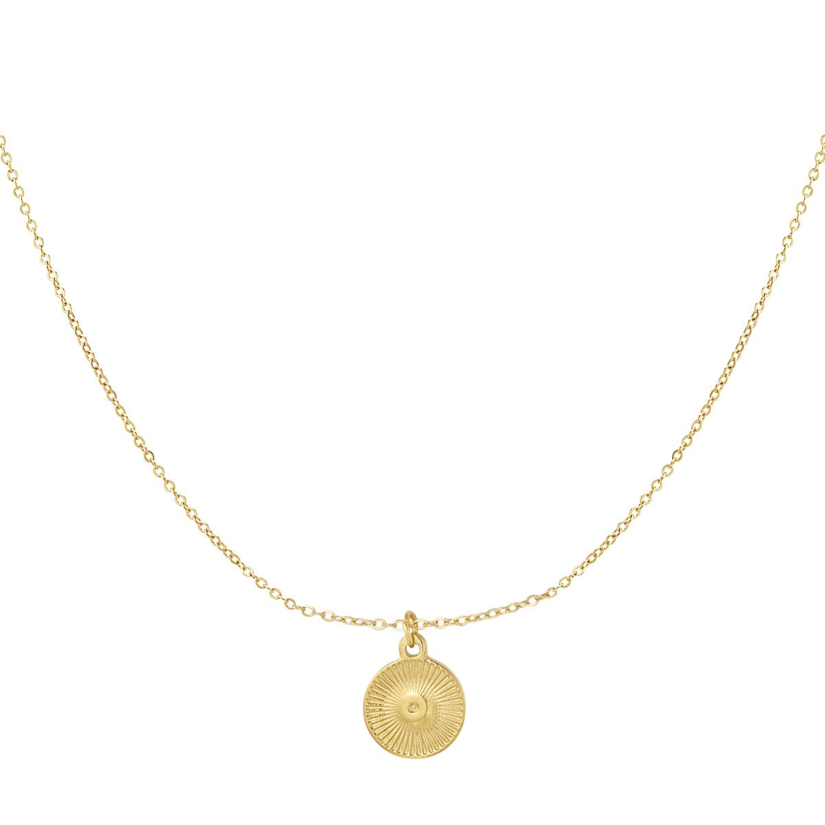 Necklace classic coin