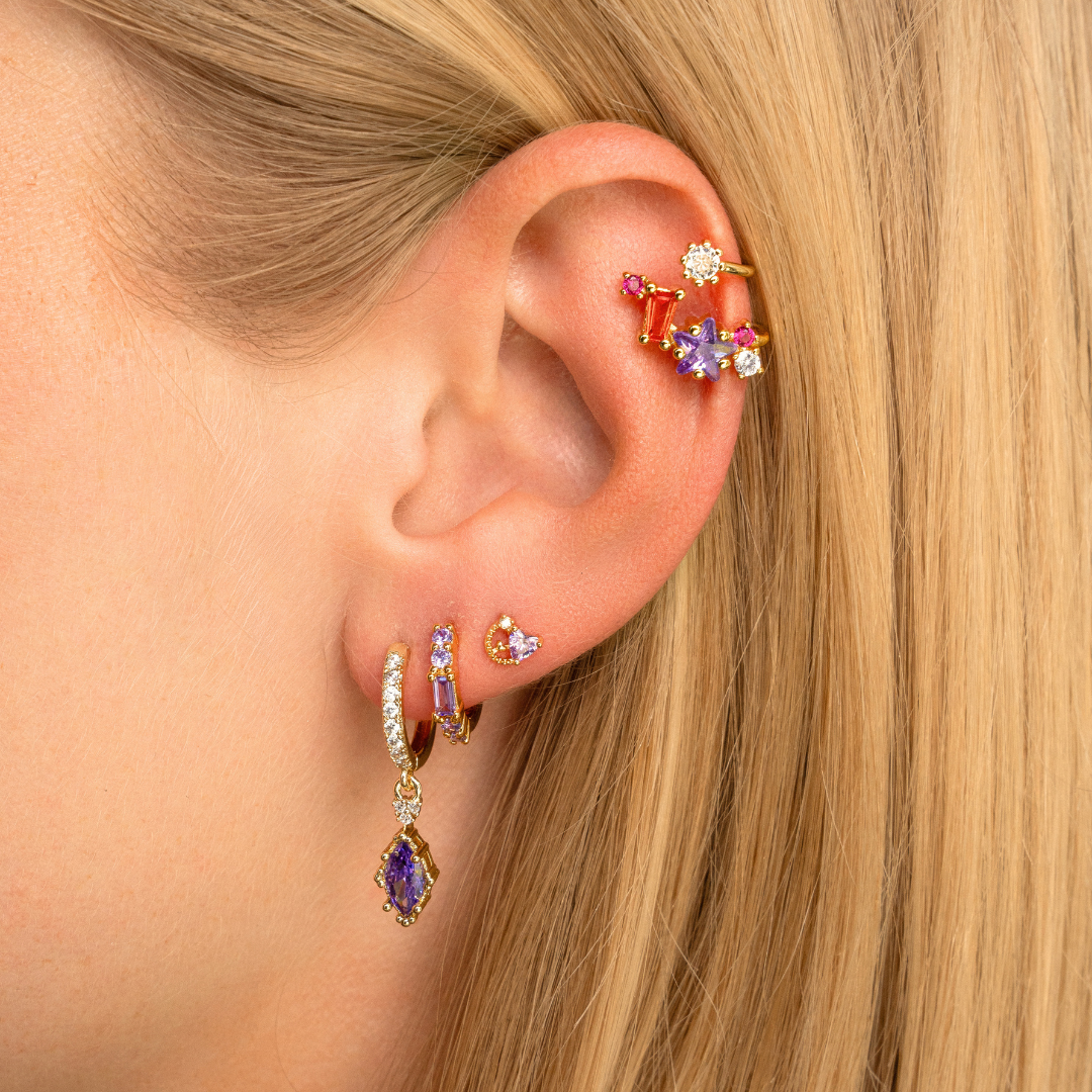 Earcuff galaxy gems