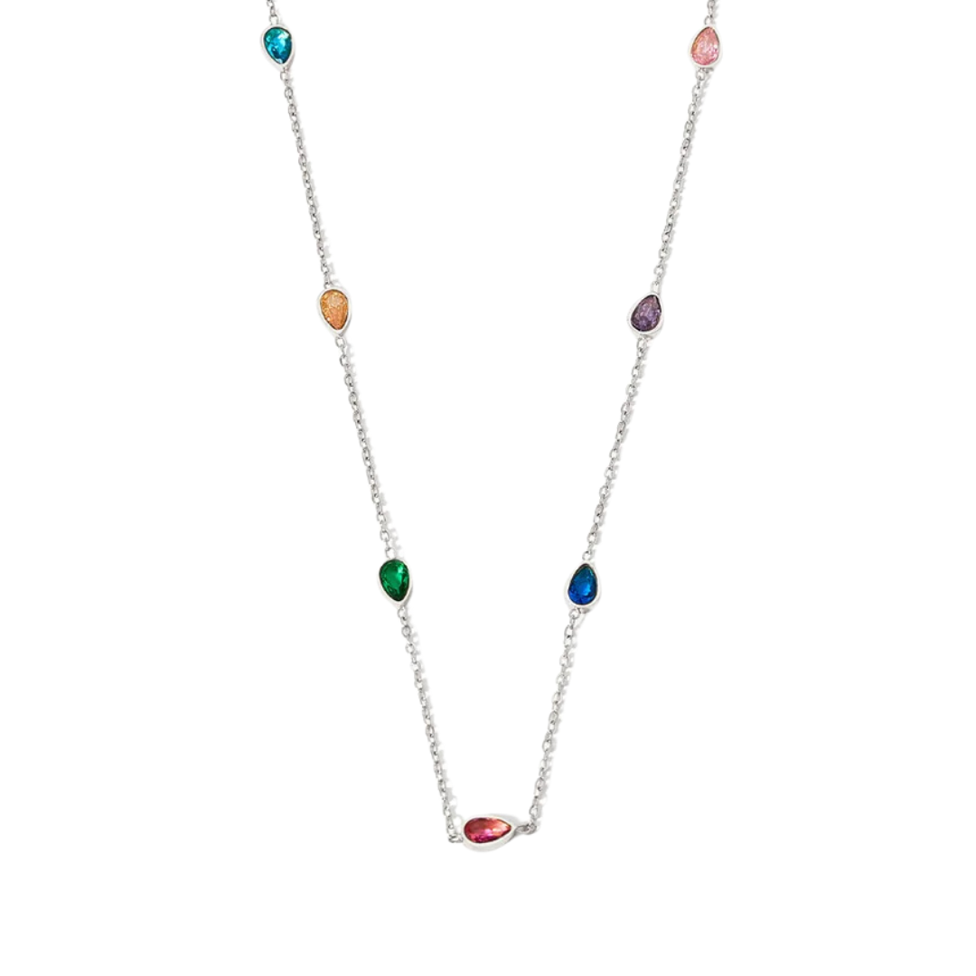 Necklace elara rainbow