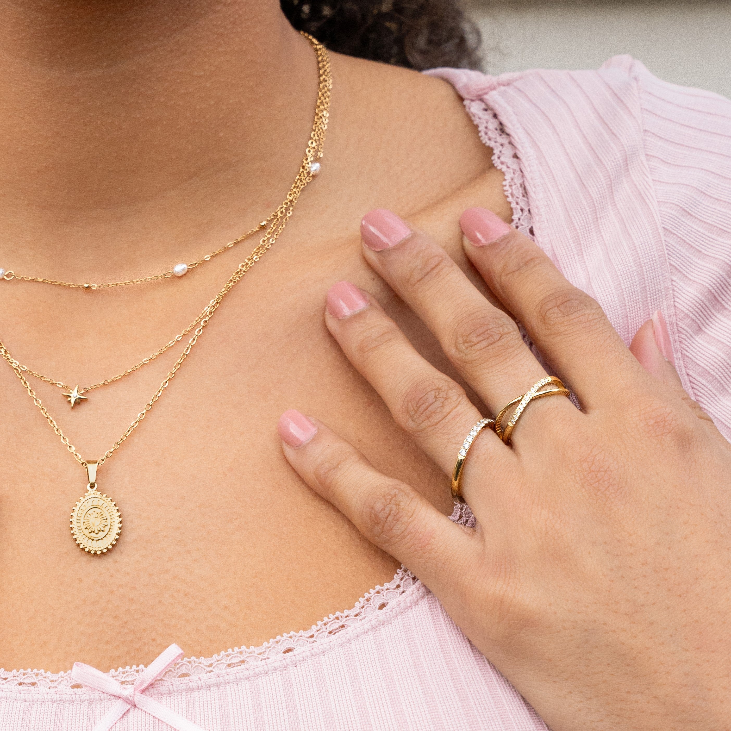 Ring eternal diamond white