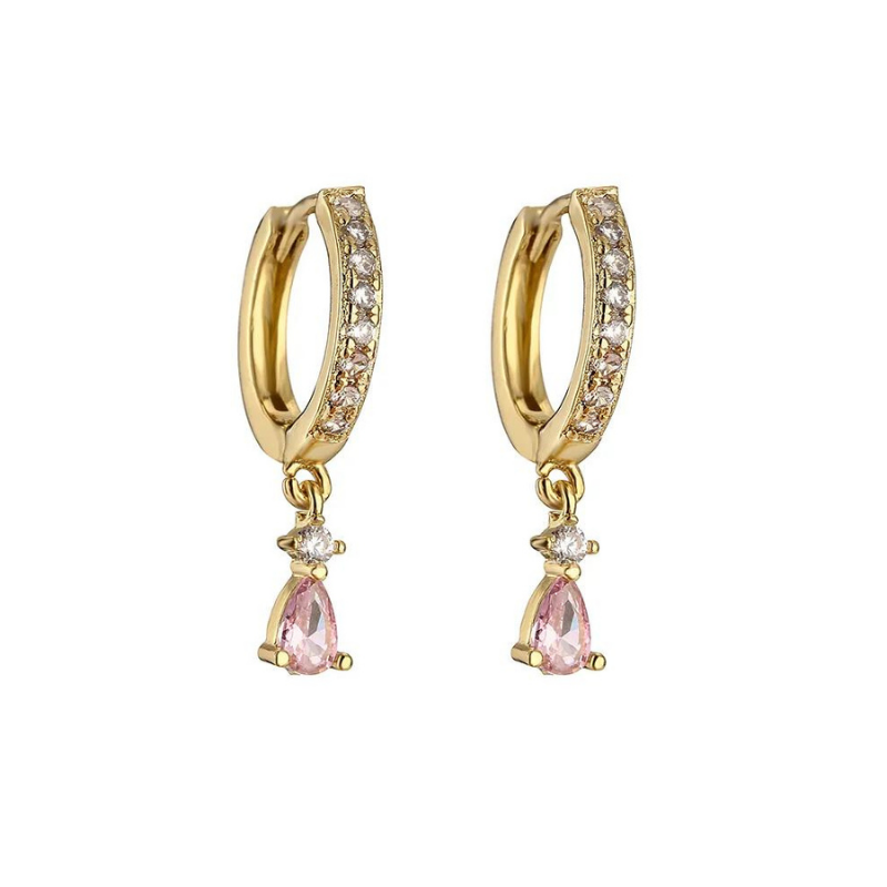 Earrings isidora pink