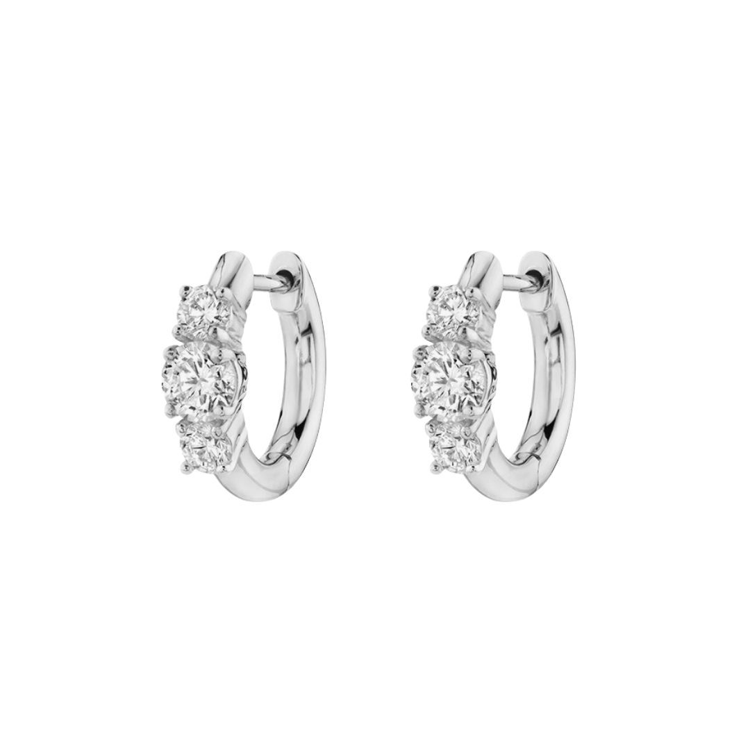 Jazmin hoops white