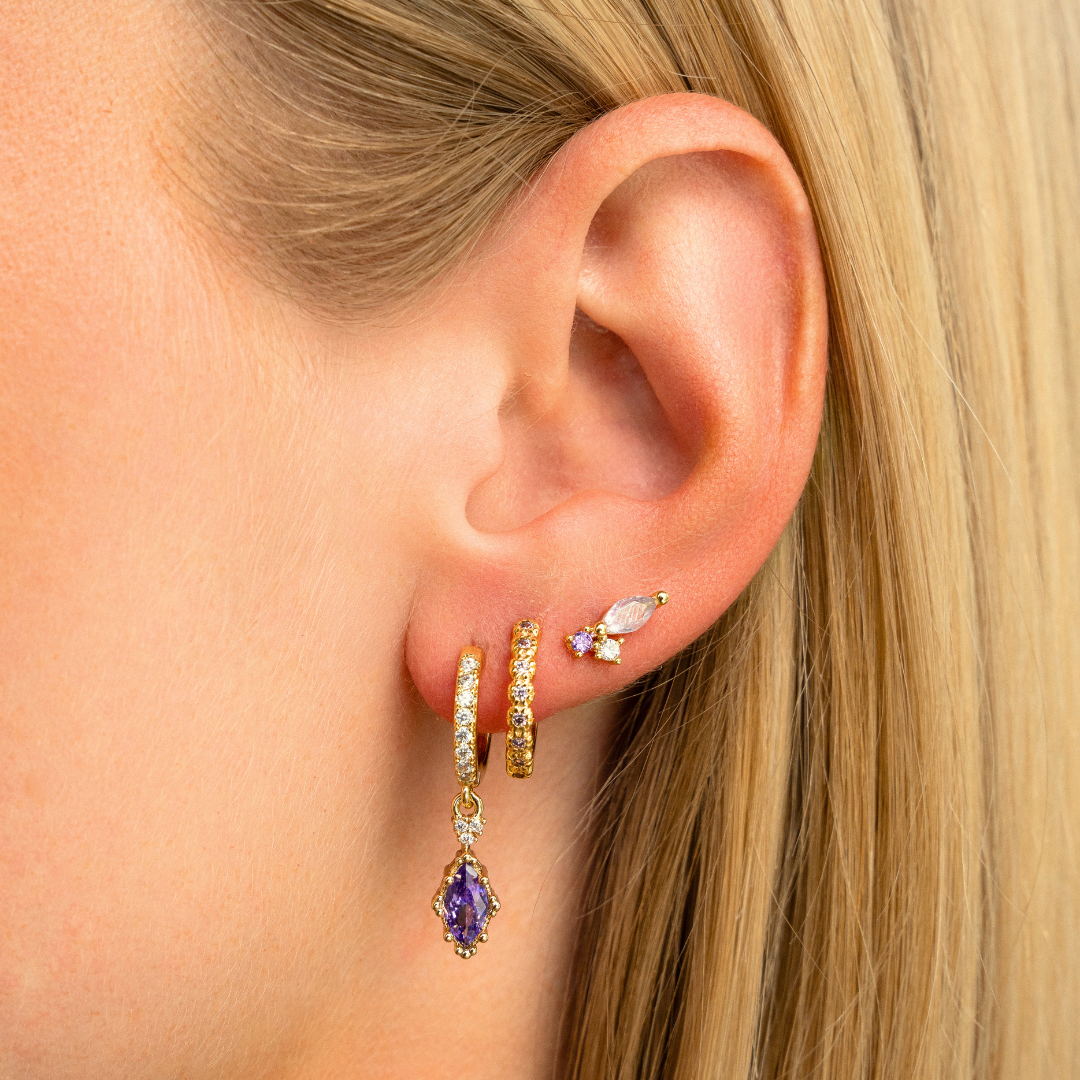 Marabelle studs paars