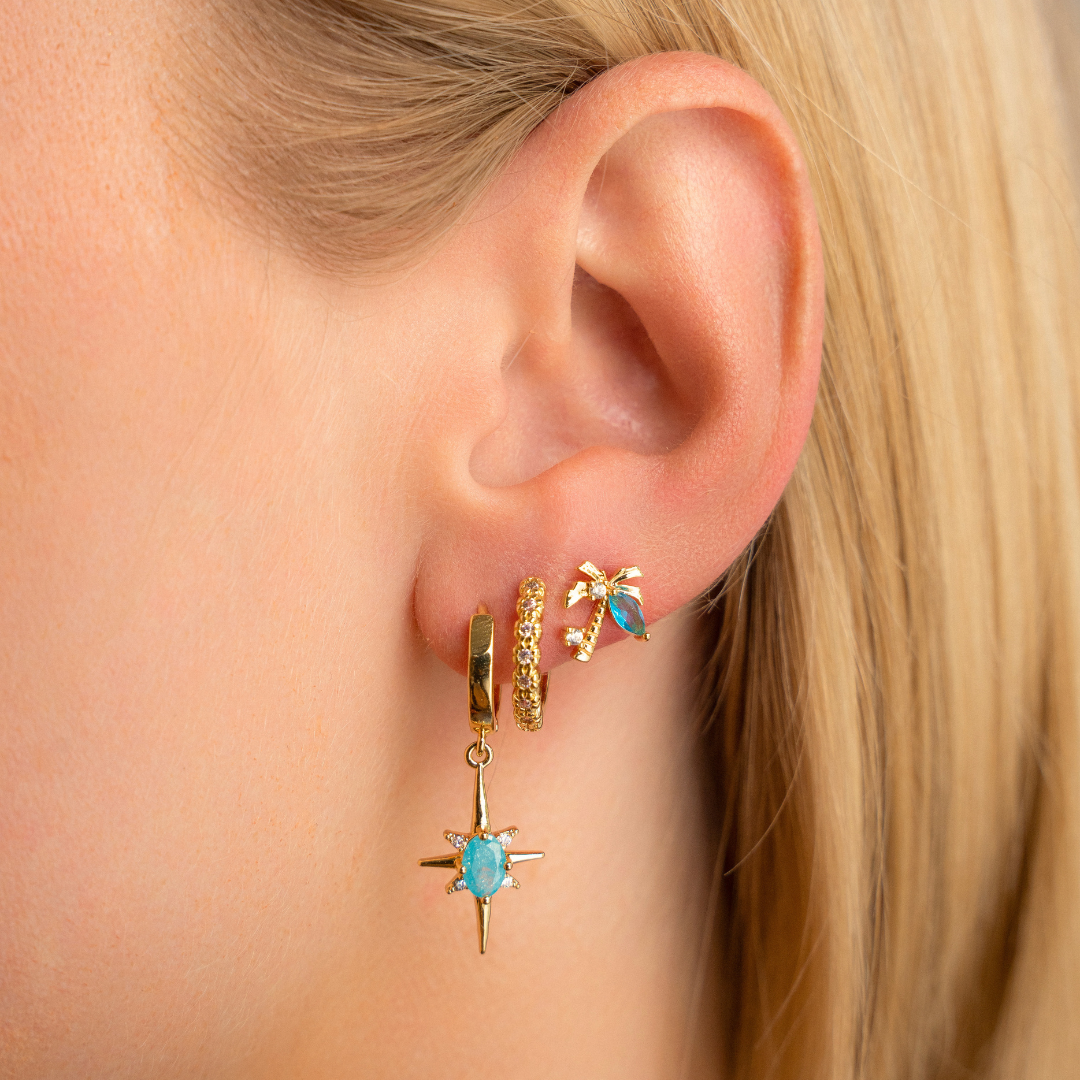 Palmtree studs