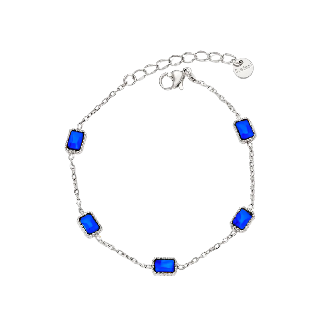 Armband paloma blauw