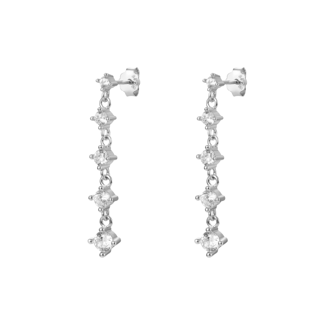 Sparkling drop studs
