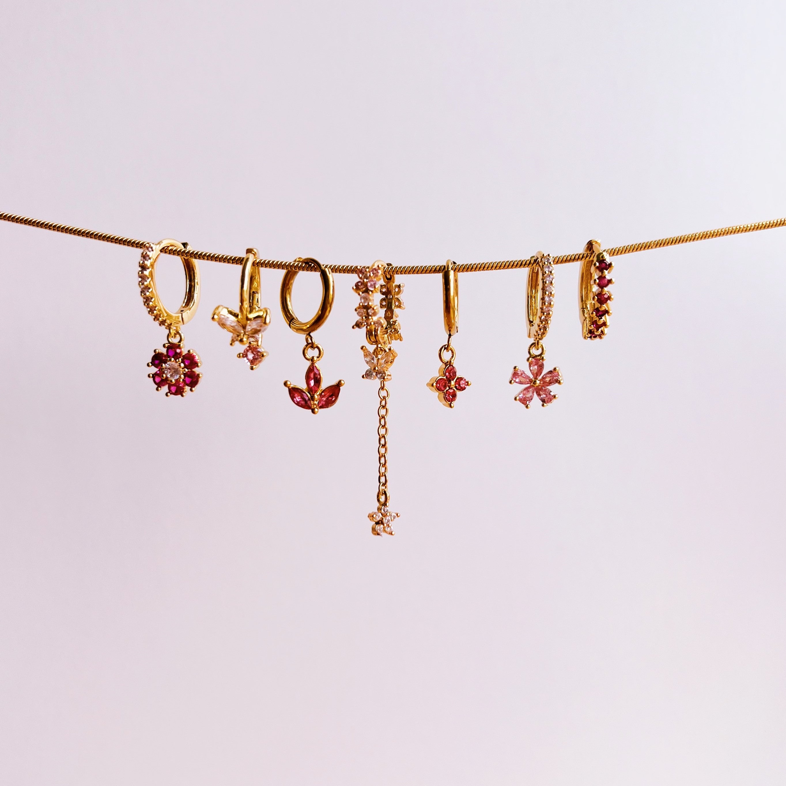 Earrings sylvie pink